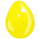 Golden Painted Egg