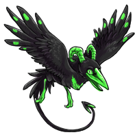 Green Corvus Ichumon