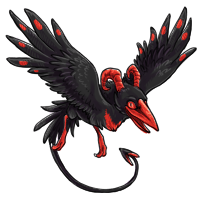 Red Corvus Ichumon