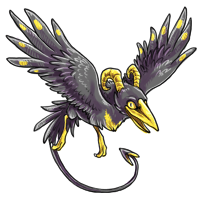 Yellow Corvus Ichumon